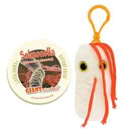Giant Microbes Salmonella Keyring - Guzzgoggs