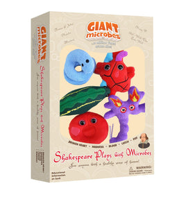 Giant Microbes Shakespeare Plays with Microbes Themed Box Set - Guzzgoggs