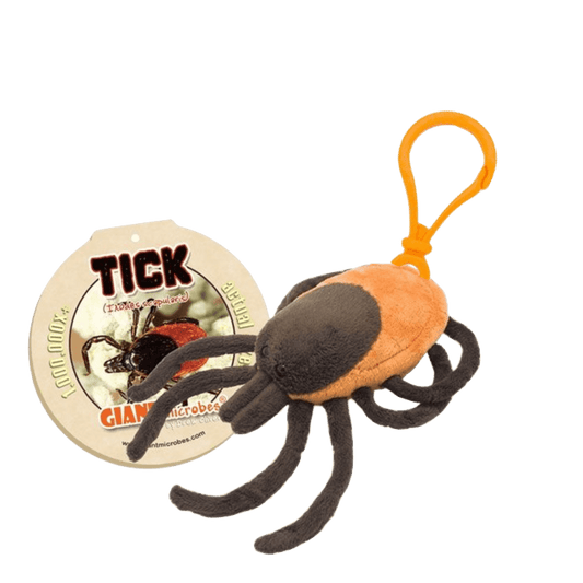 Giant Microbes Tick Keyring - Guzzgoggs