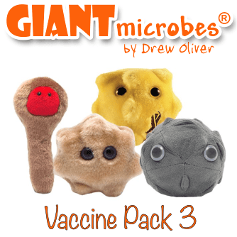 Giant Microbes Vaccine Pack 3 - Guzzgoggs