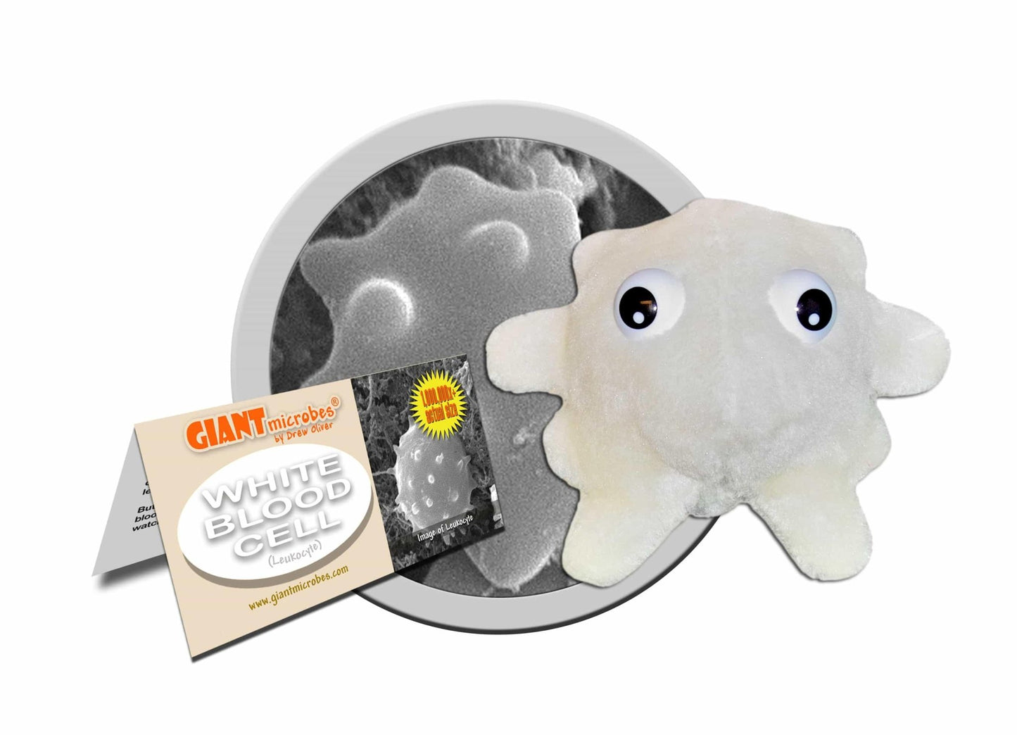 Giant Microbes White Blood Cell Leukocyte - Guzzgoggs