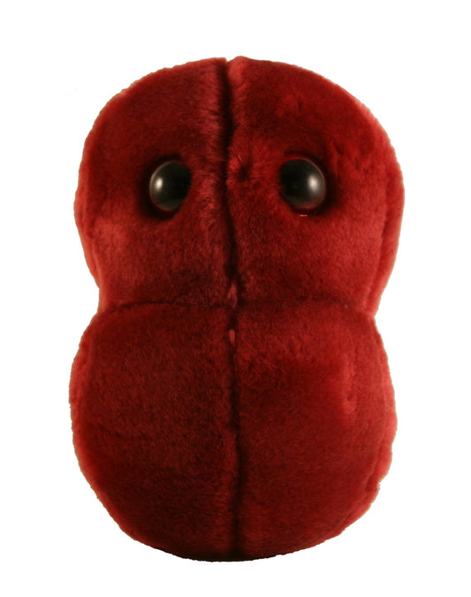 Giantmicrobes Original Sore Throat (Streptococcus) Plush Educational Toy - Guzzgoggs